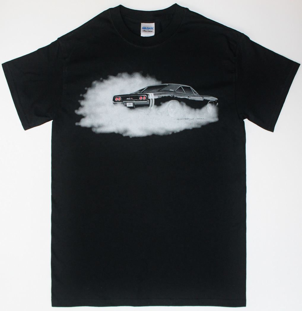 1968-Dodge-Charger-t-shirt